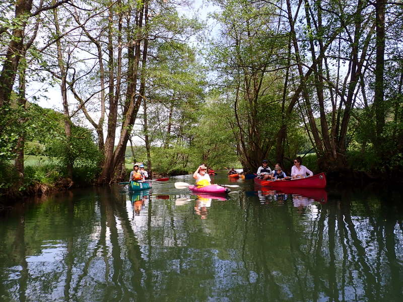 Auf der Pegnitz