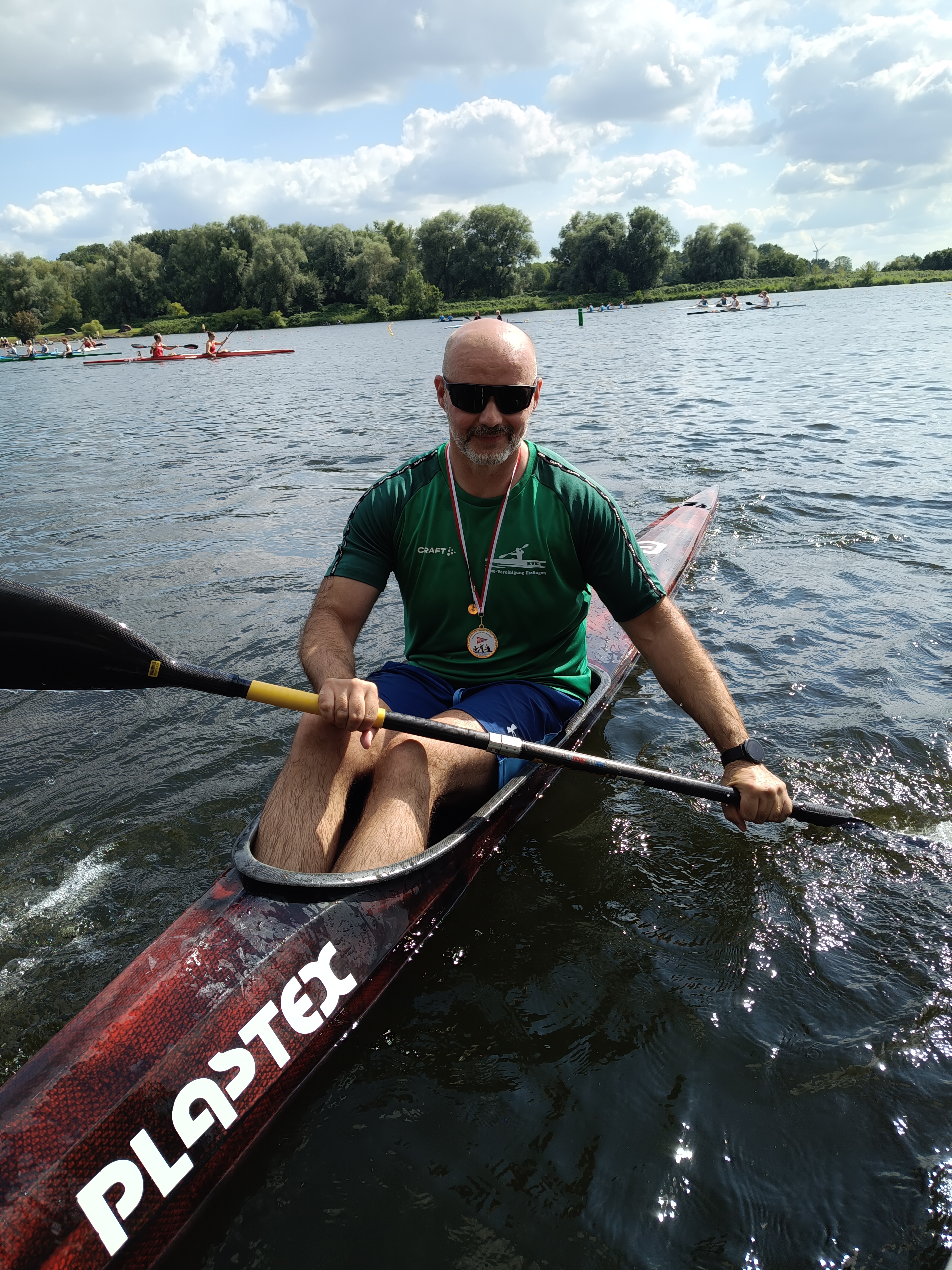 Björn Böker auf dem 1. Platz bei den German Masters